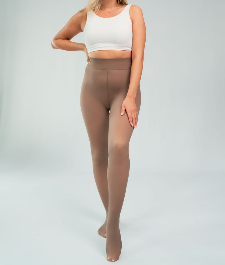 Collants en polaire Slim Fit pour un confort et une chaleur ultimes.