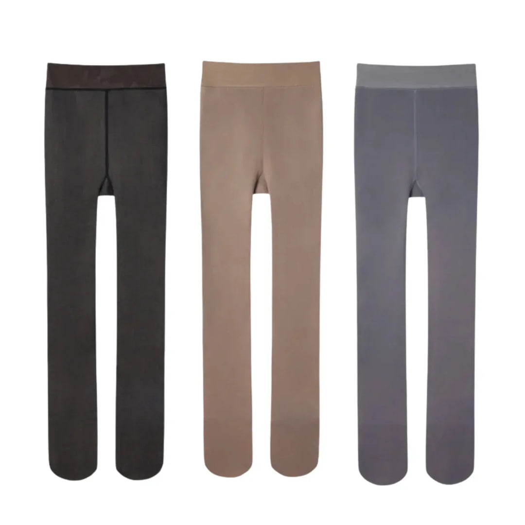 Collants en polaire Slim Fit pour un confort et une chaleur ultimes.