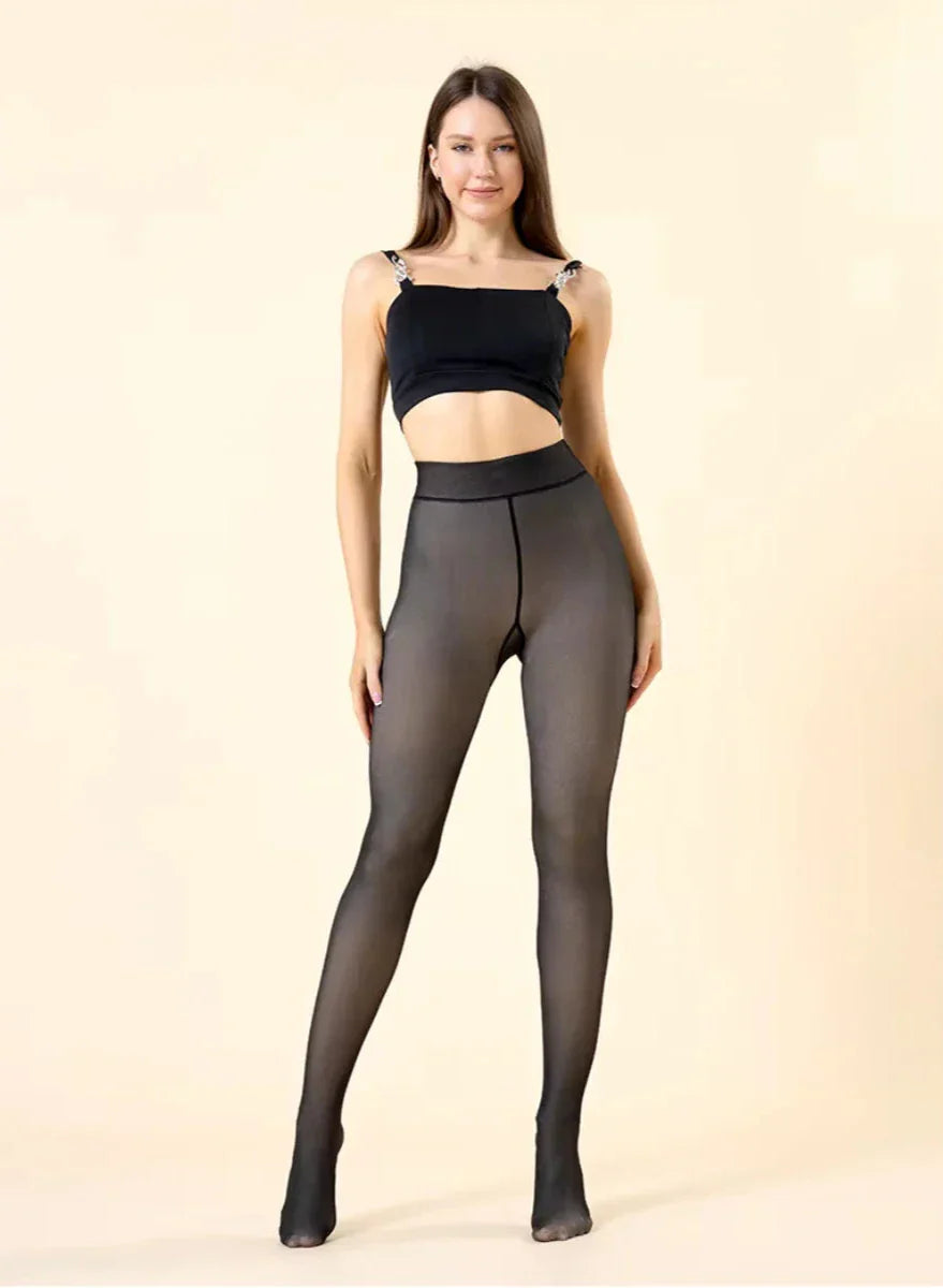 Collants en polaire Slim Fit pour un confort et une chaleur ultimes.