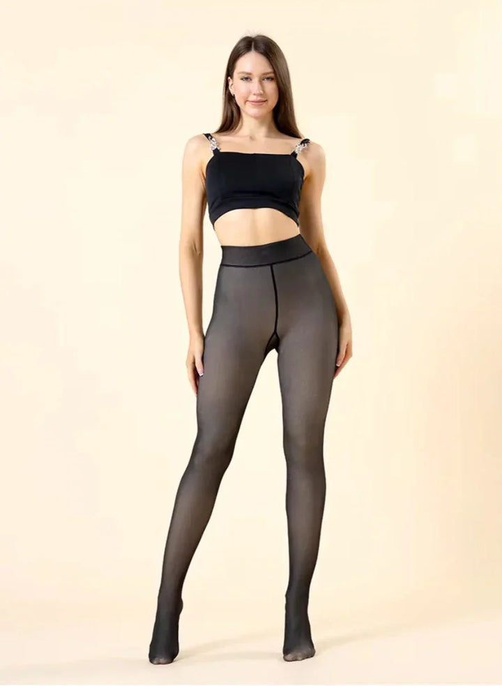 Collants en polaire Slim Fit pour un confort et une chaleur ultimes.