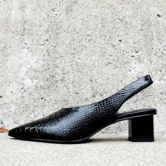 Mules à Talons Élégantes Olive Luxe - Une Élégance Chic à Votre Portée