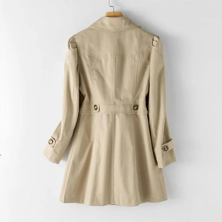 Mila - Trench-coat stylé longueur cheville pour femmes au printemps