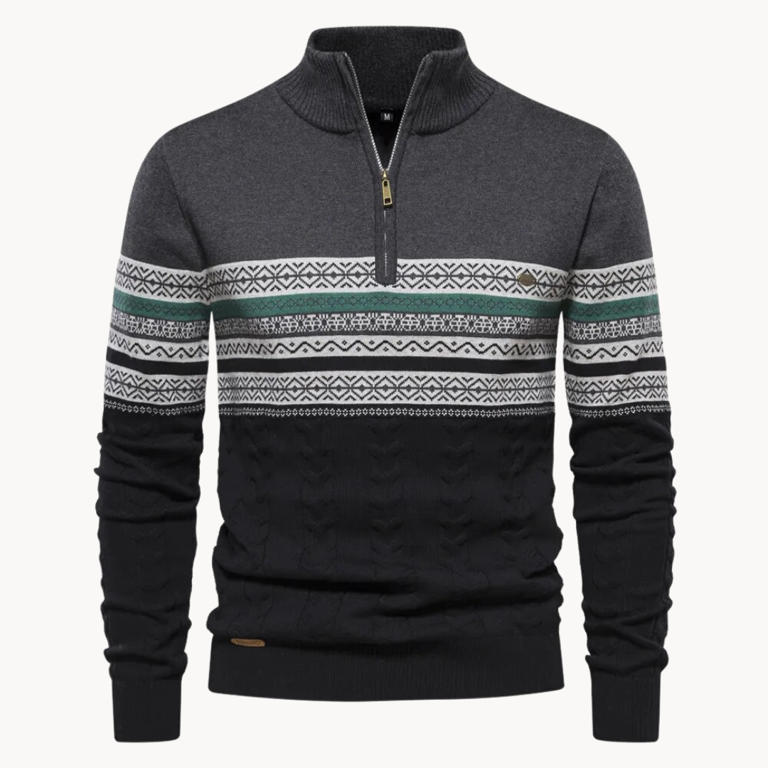 Ivo™ Luxe Pull Homme Tricoté pour le Confort et le Style
