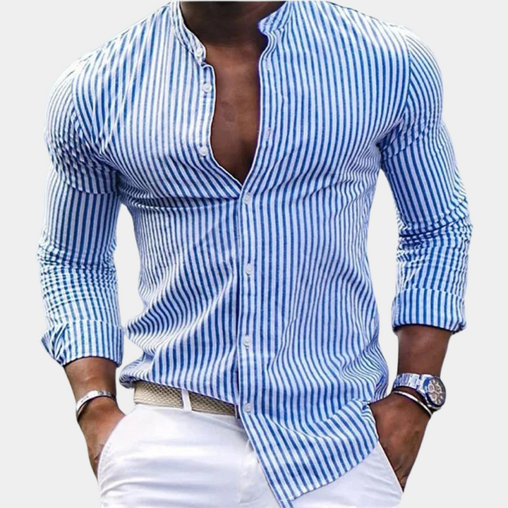 Tim - Chemise pour homme élégante à manches longues pour toutes les occasions