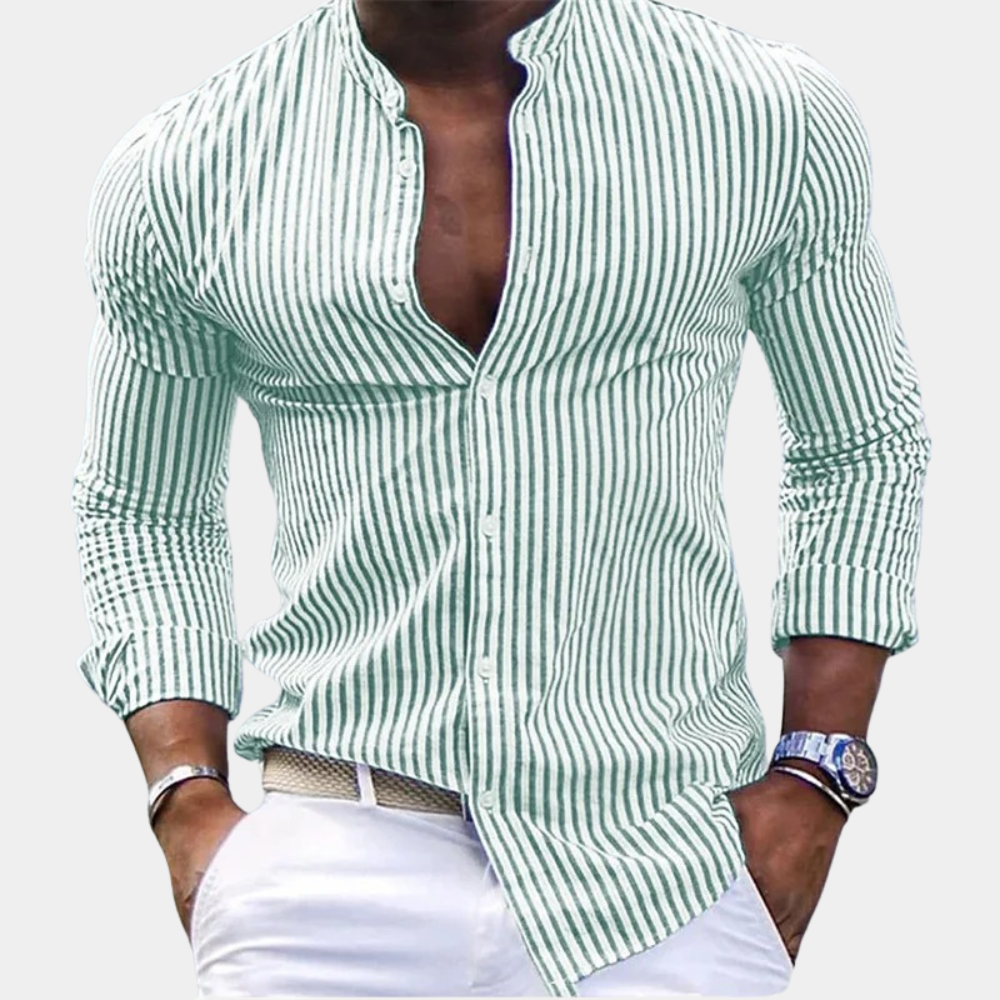 Tim - Chemise pour homme élégante à manches longues pour toutes les occasions