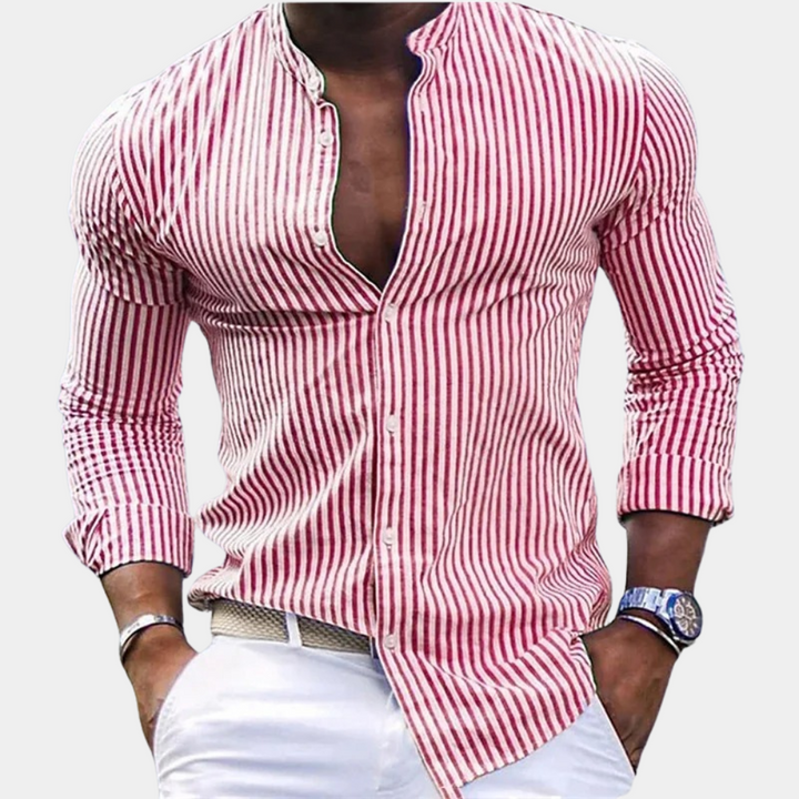 Tim - Chemise pour homme élégante à manches longues pour toutes les occasions
