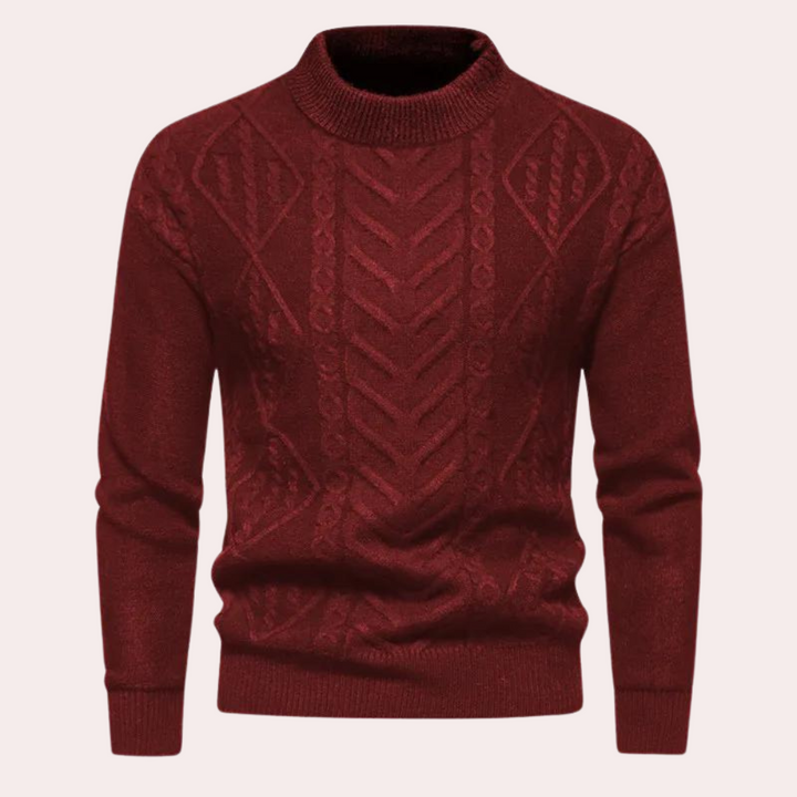 GARY - Pull stylé en maille pour l'homme soucieux de la mode