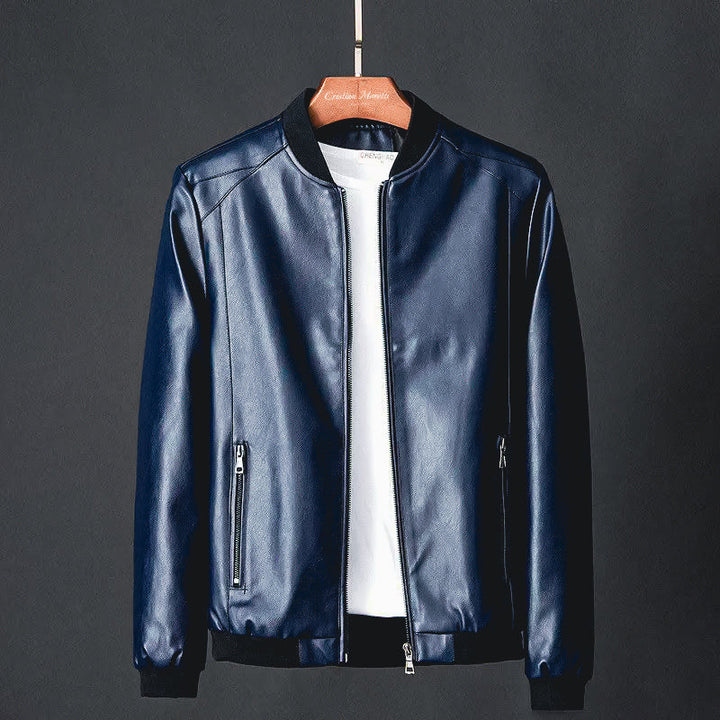 Vincent™ - Veste en cuir de première qualité
