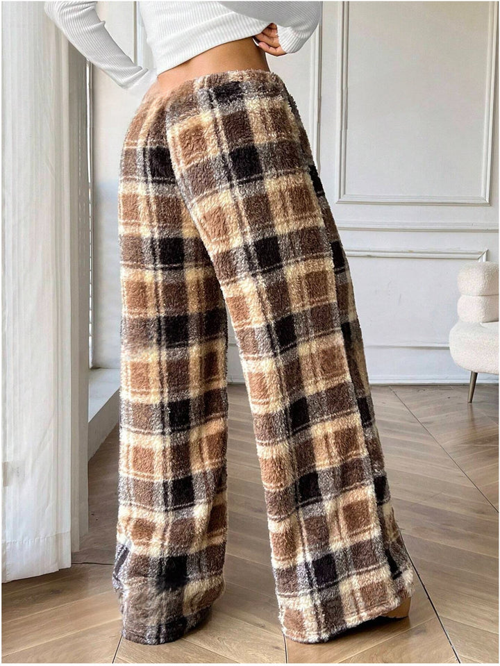 Maelle - Pantalon Lounge ultradoux en flanelle pour le confort et le style