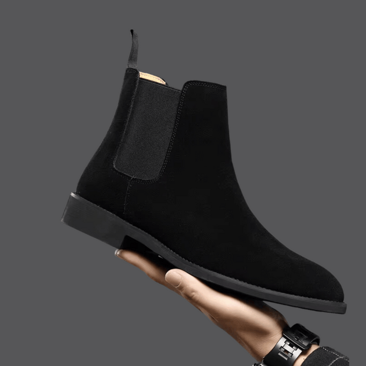 Bottes Chelsea en suede Jaco™ pour hommes, au style élégant