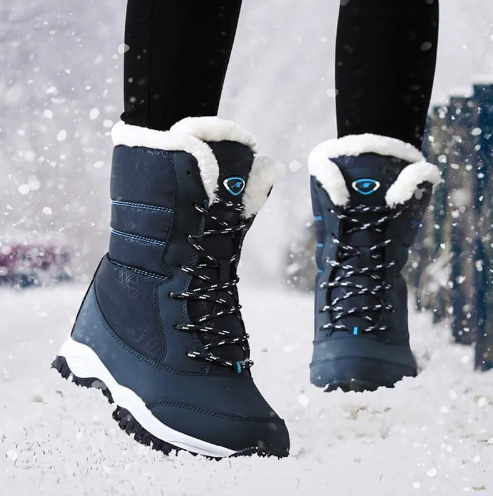Bottes d'hiver élégantes Iris™ pour femmes : allier chaleur et style.