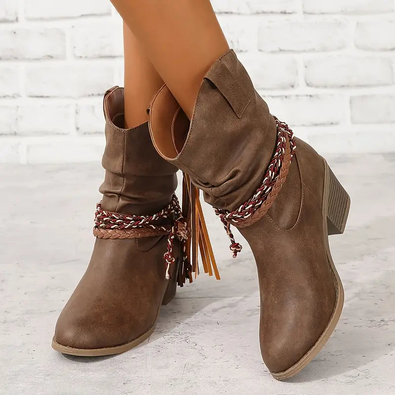 Bottes courtes western Lian™ élégantes pour un look stylé