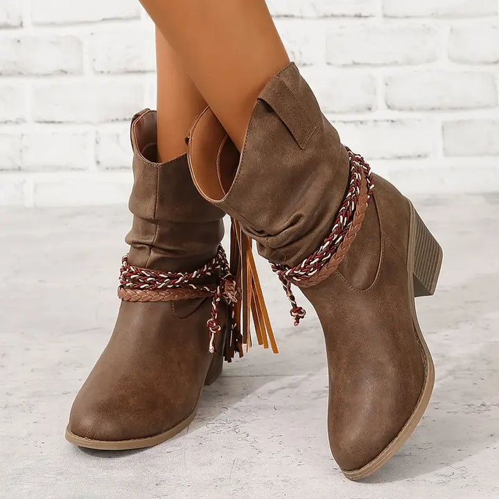 Bottes courtes western Lian™ élégantes pour un look stylé