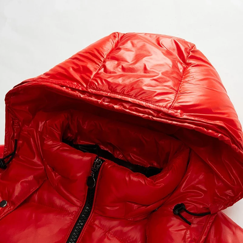 Alfons™ Veste d'Hiver Luxe Brillante et Rembourrée pour des Saisons Hivernales Chaleureuses et Stylées
