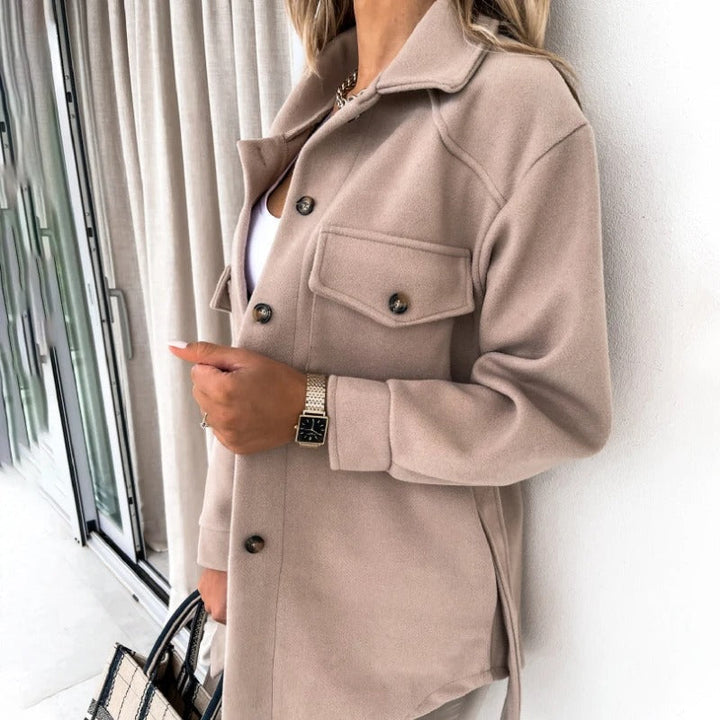 Amélie™ - Veste en laine épaisse Premium