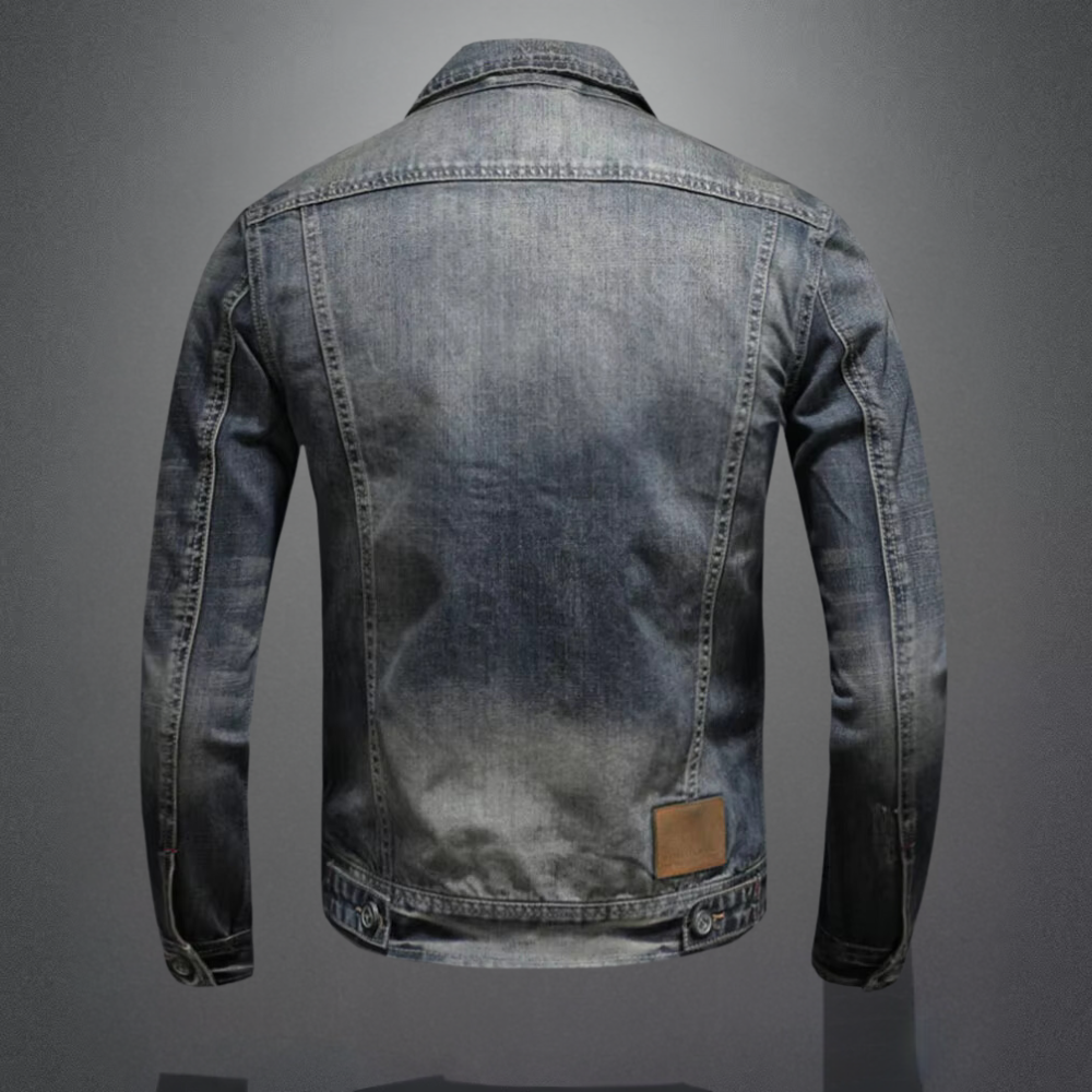 NATHAN - Veste denim tendance pour hommes