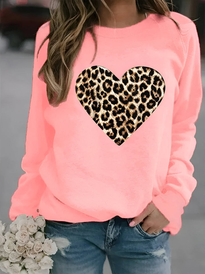 Coralie - Sweat-shirt à imprimé animal stylé pour un look tendance