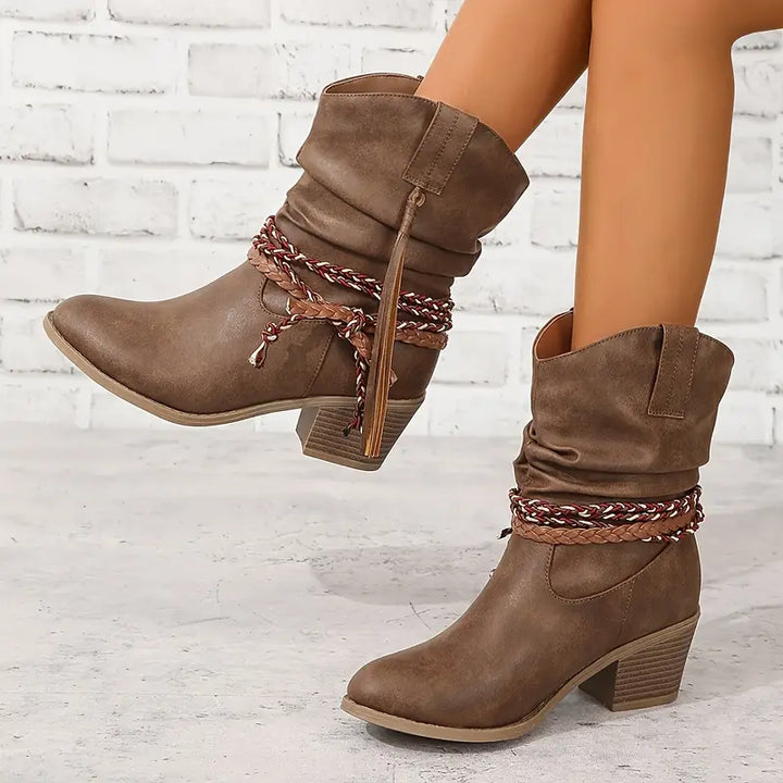 Bottes courtes western Lian™ élégantes pour un look stylé