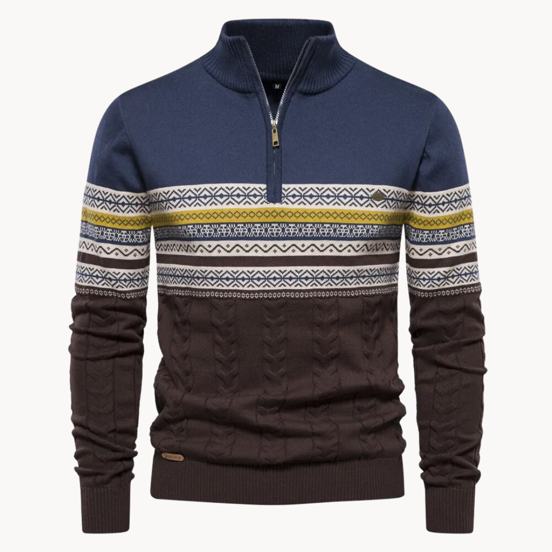 Ivo™ Luxe Pull Homme Tricoté pour le Confort et le Style