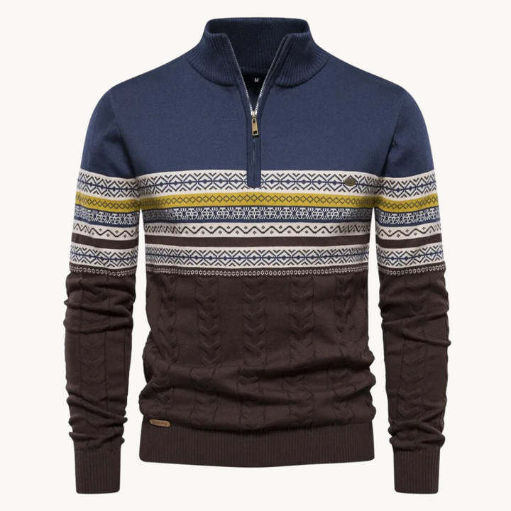Ivo™ Luxe Pull Homme Tricoté pour le Confort et le Style