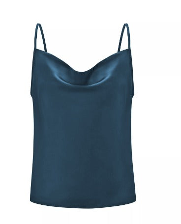 Romilly - Débardeur spaghetti en satin élégant pour femmes pour un look stylé