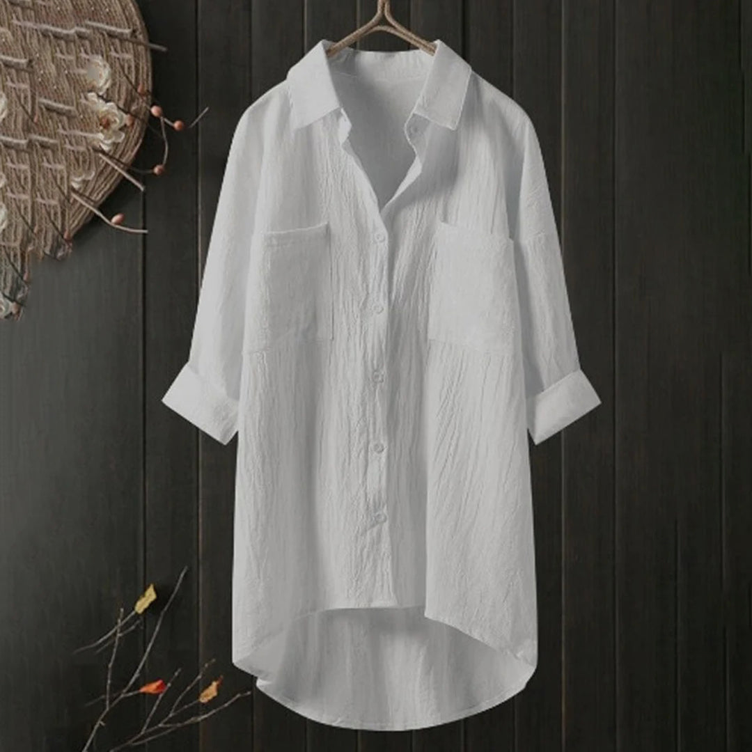Blossom & Lace | Blouse oversize à manches longues élégante pour une allure chic