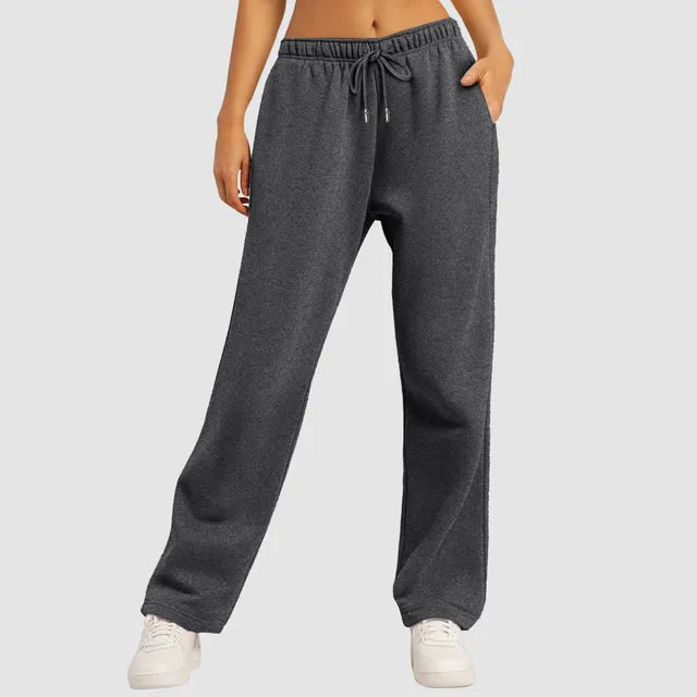 Eliza - Pantalon de jogging confortable pour femme avec une jambe large à la mode