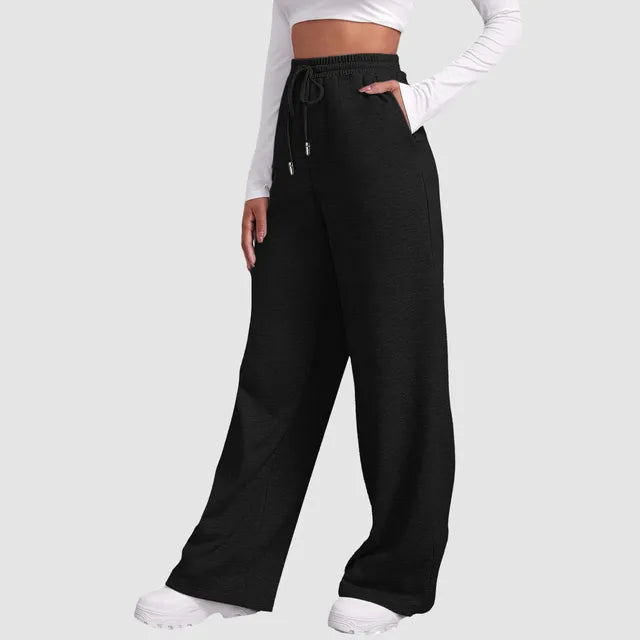 Eliza - Pantalon de jogging confortable pour femme avec une jambe large à la mode