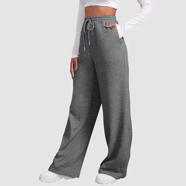 Eliza - Pantalon de jogging confortable pour femme avec une jambe large à la mode