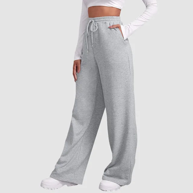 Eliza - Pantalon de jogging confortable pour femme avec une jambe large à la mode