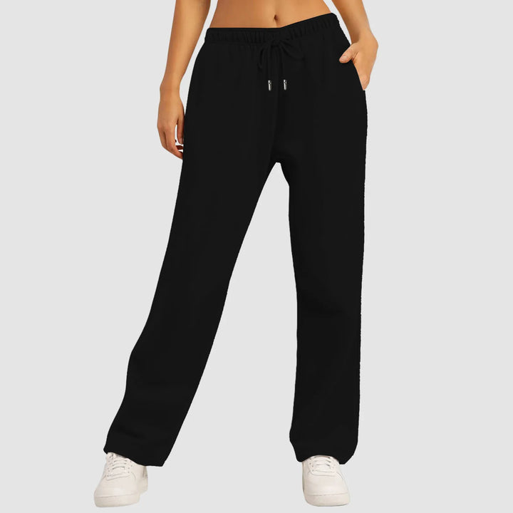 Eliza - Pantalon de jogging confortable pour femme avec une jambe large à la mode