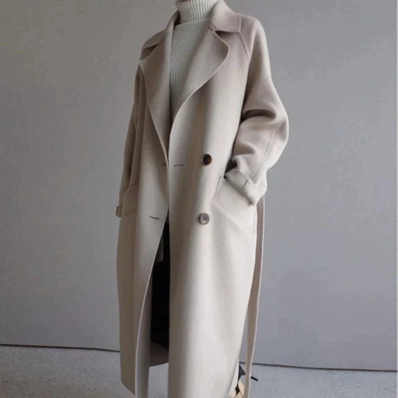 Isabelle™ - Manteau long en laine