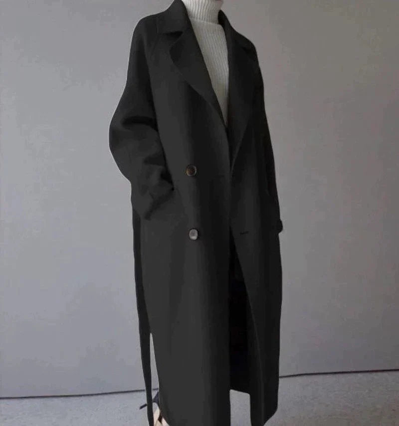 Isabelle™ - Manteau long en laine