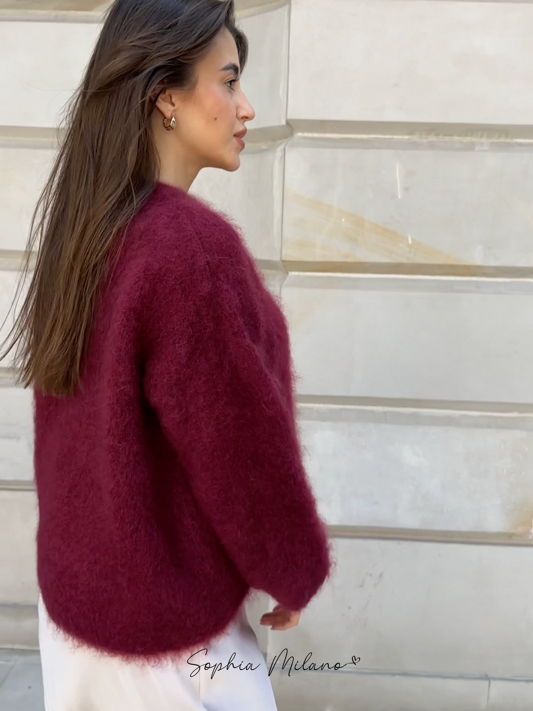 Ishara - Pull élégant à col rond pour le confort et la classe