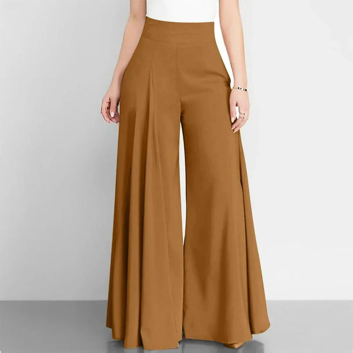 Bernice - Pantalon chic à taille haute pour un look enchanteur