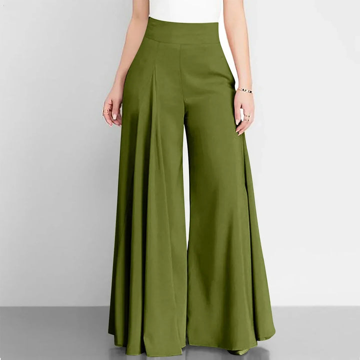 Bernice - Pantalon chic à taille haute pour un look enchanteur