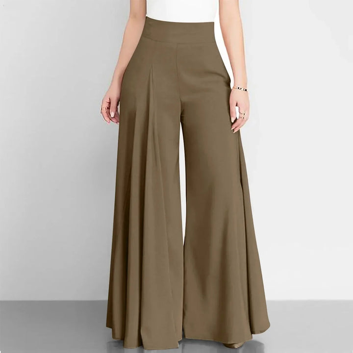 Bernice - Pantalon chic à taille haute pour un look enchanteur