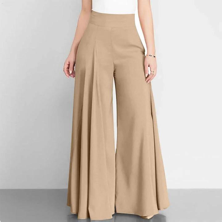 Bernice - Pantalon chic à taille haute pour un look enchanteur