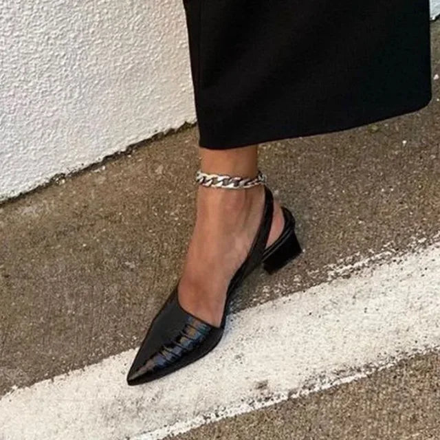 Mules à Talons Élégantes Olive Luxe - Une Élégance Chic à Votre Portée