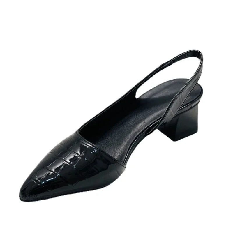 Mules à Talons Élégantes Olive Luxe - Une Élégance Chic à Votre Portée