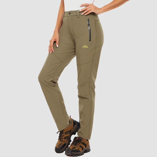 Eleanor - Pantalon imperméable pour femme avec doublure polaire de luxe