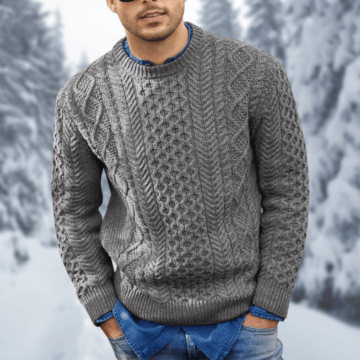 Kyan™ Luxe Pull and Laine pour Hommes : Chaleur et Elegance pour cet Hiver