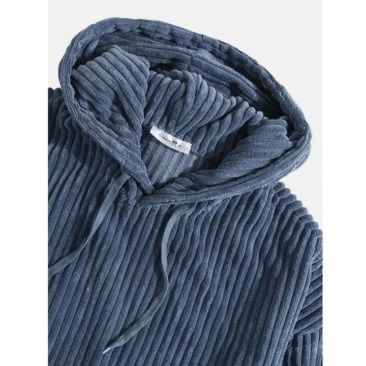 Koen™ Hoodie and Côtelé Luxe pour Hommes pour un Look Élégant et Confortable