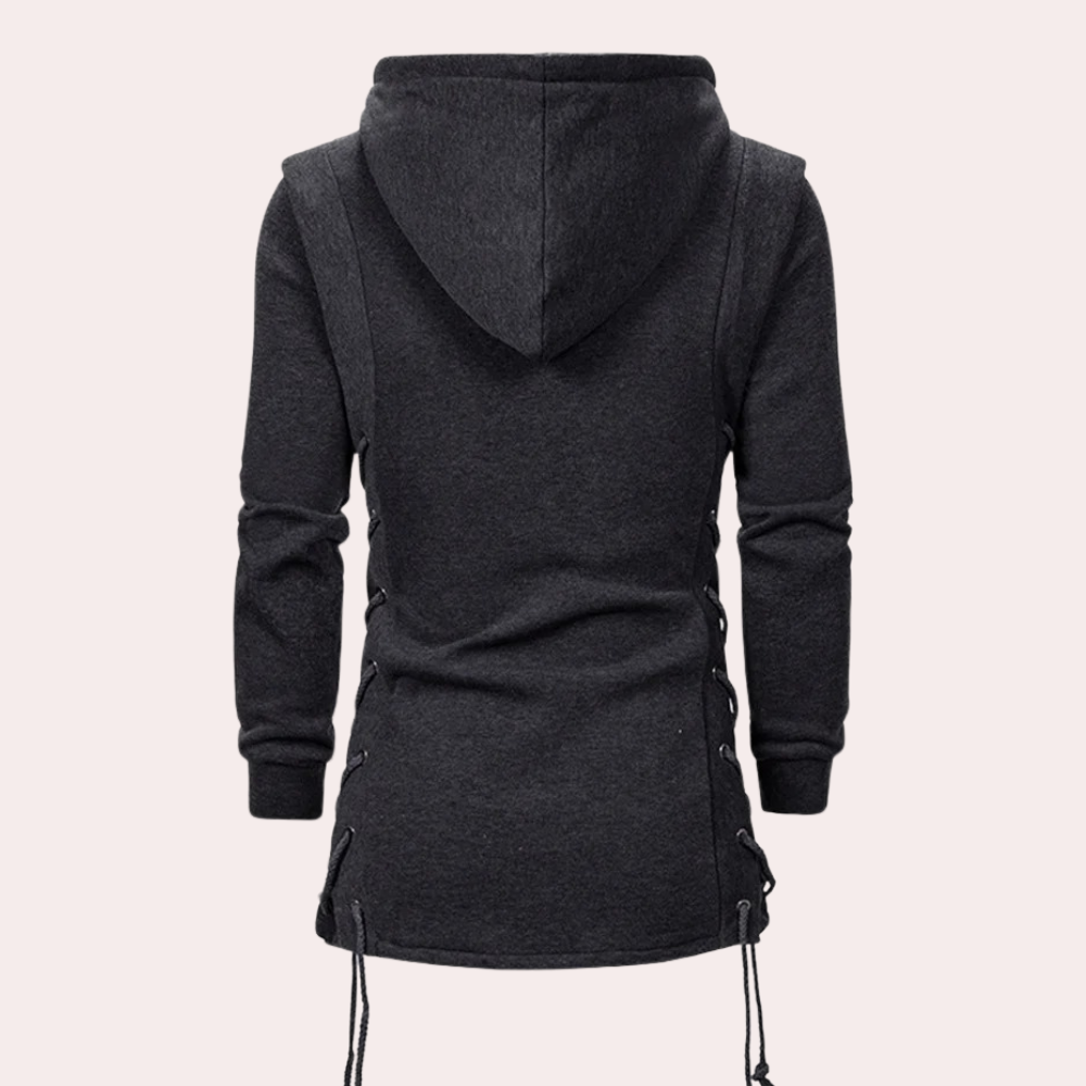 Veste à capuche élégante pour homme - Collection ALFONS