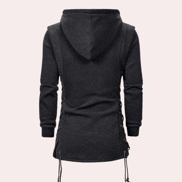 Veste à capuche élégante pour homme - Collection ALFONS