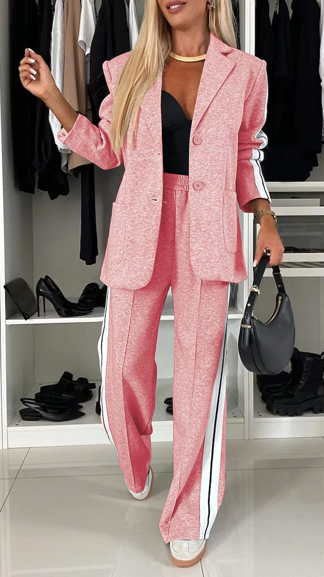 Candy - Ensemble décontracté de haut et de pantalon pour le confort et le style