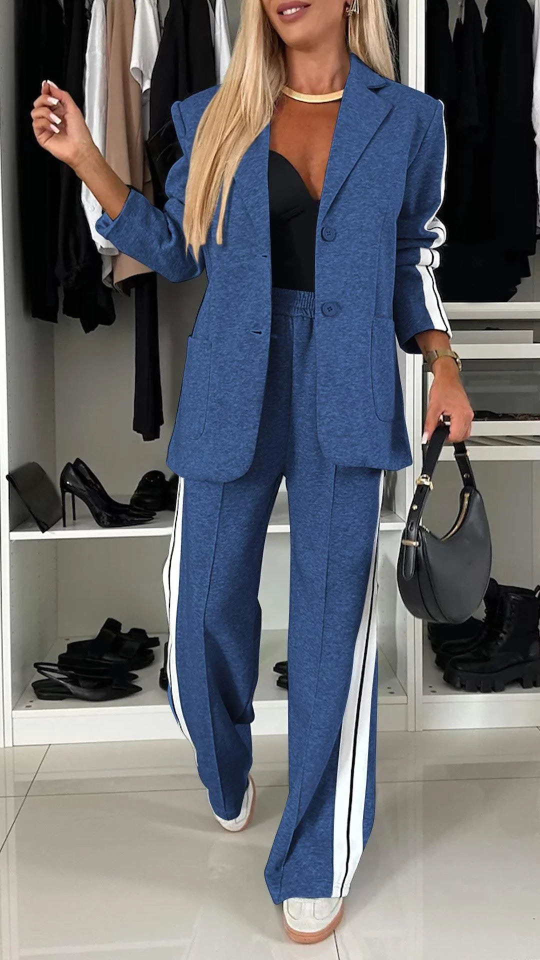 Candy - Ensemble décontracté de haut et de pantalon pour le confort et le style