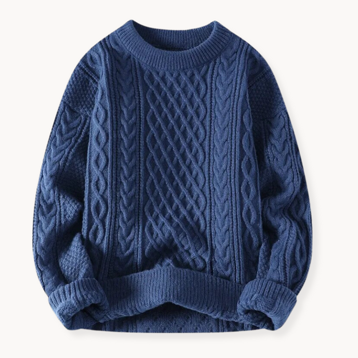 Sem™ Pull en maille luxe pour hommes : confort et style.