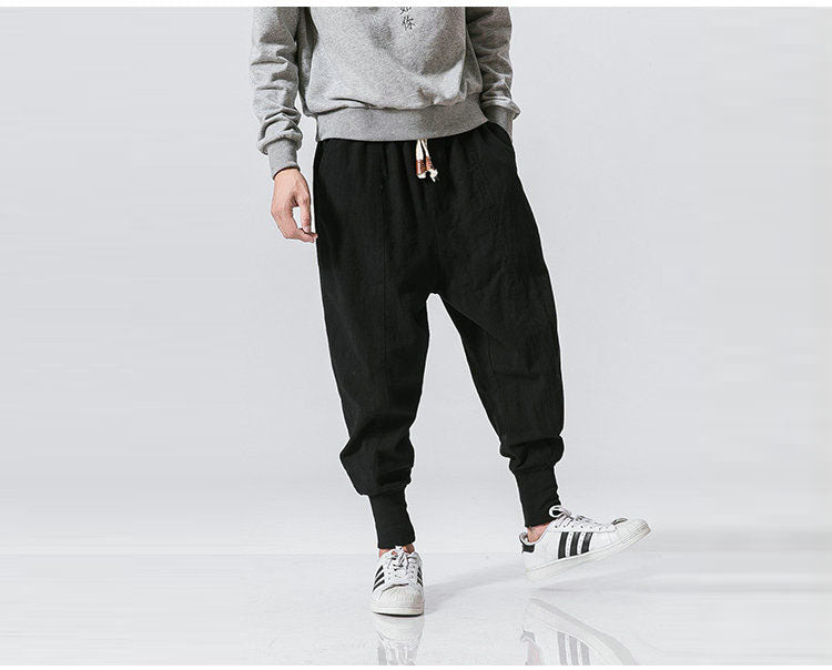Pantalon de jogging harem pour hommes - Coupe décontractée, confort ultime et style moderne