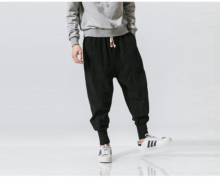 Pantalon de jogging harem pour hommes - Coupe décontractée, confort ultime et style moderne